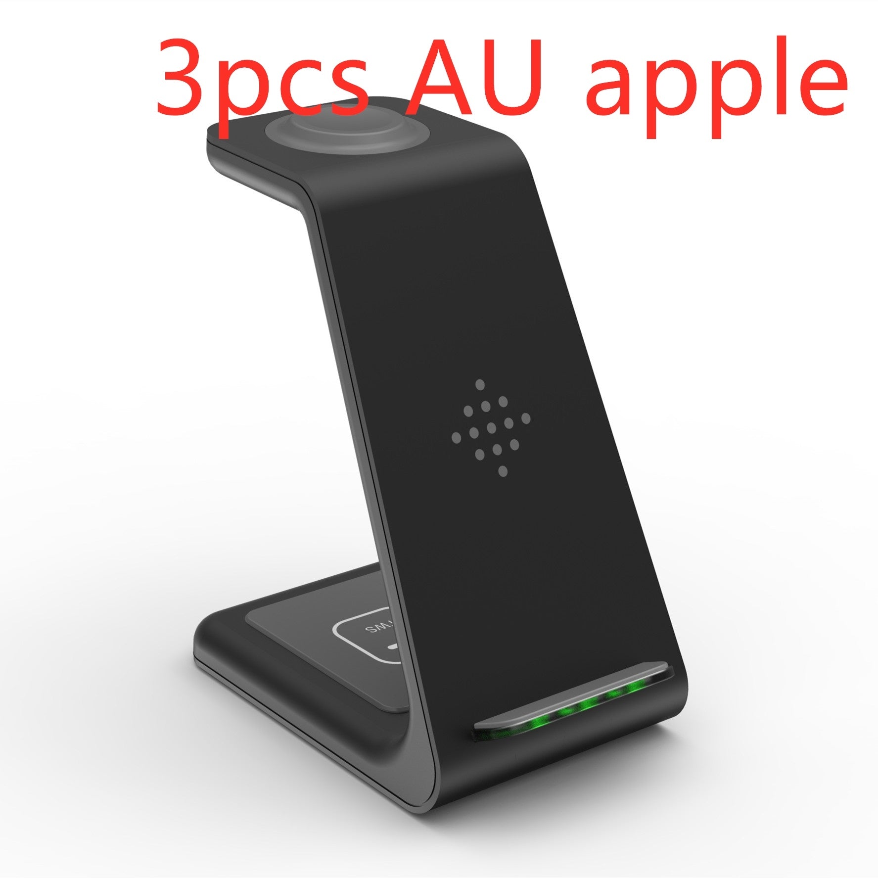 3-in-1 Fast Wireless Charging Station for Apple & Android