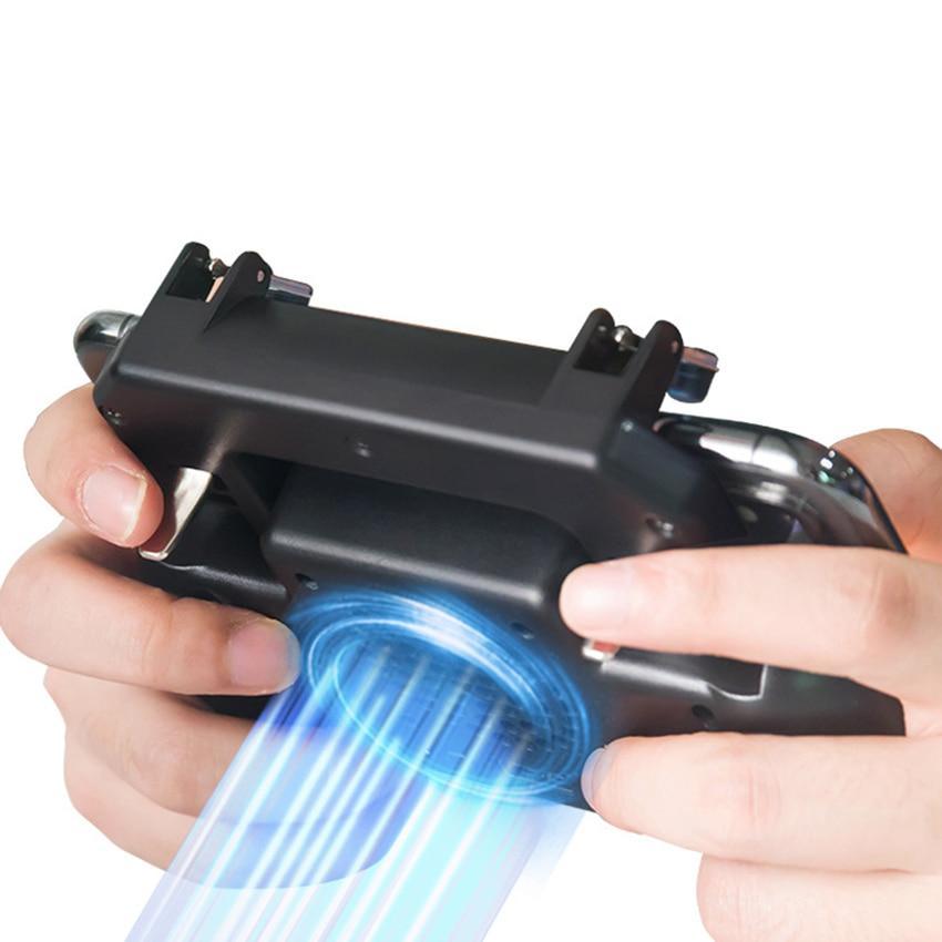 All-in-One Mobile Gaming Grip with Fan & Portable Charger