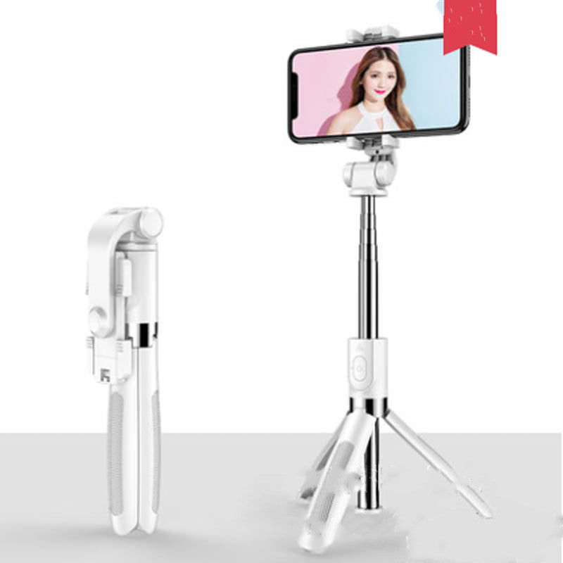 Bluetooth Selfie Stick & Phone Tripod Stand for iPhone & Android