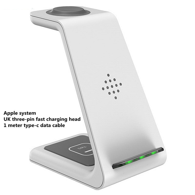 3-in-1 Fast Wireless Charging Station for Apple & Android