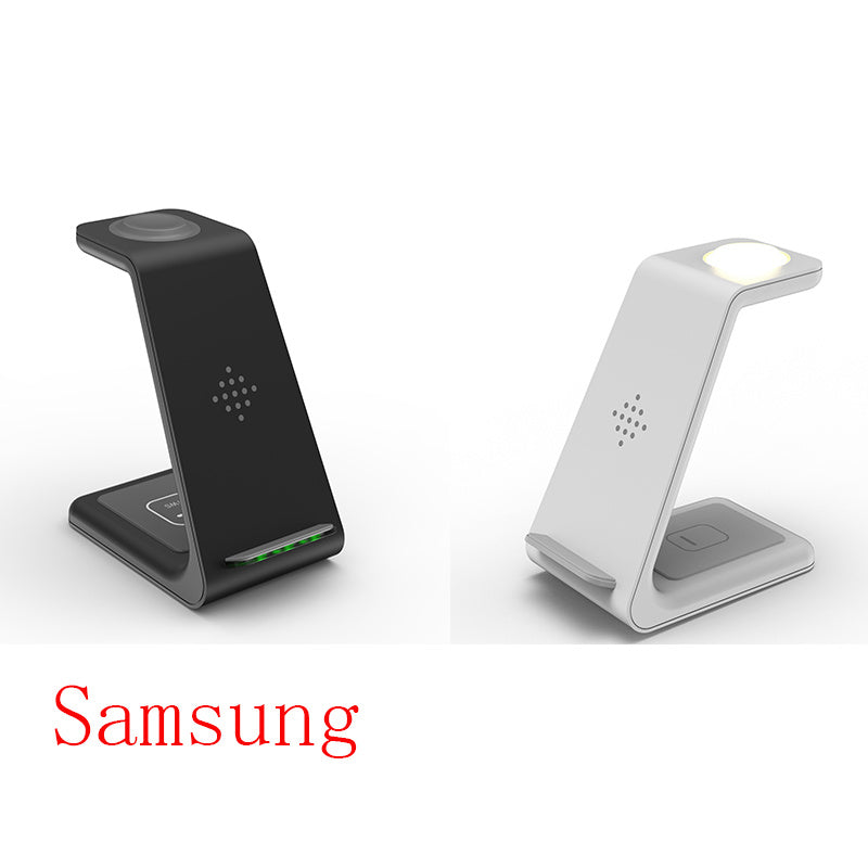 3-in-1 Fast Wireless Charging Station for Apple & Android