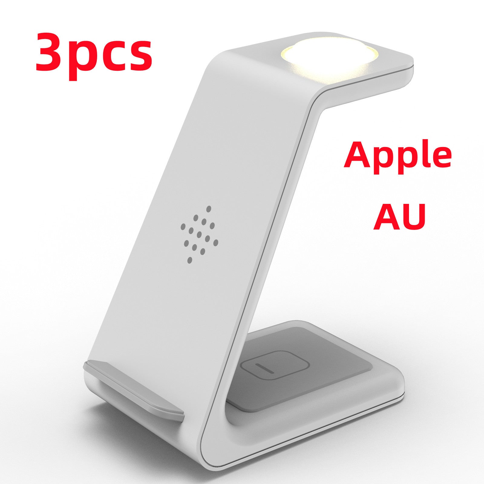 3-in-1 Fast Wireless Charging Station for Apple & Android