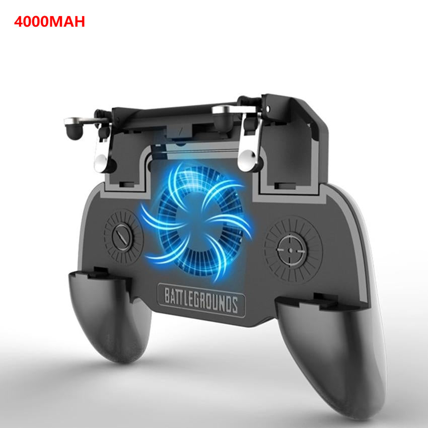 All-in-One Mobile Gaming Grip with Fan & Portable Charger