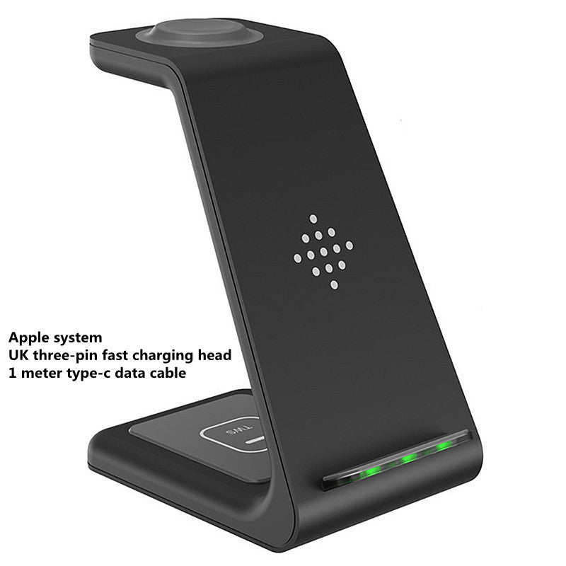 3-in-1 Fast Wireless Charging Station for Apple & Android