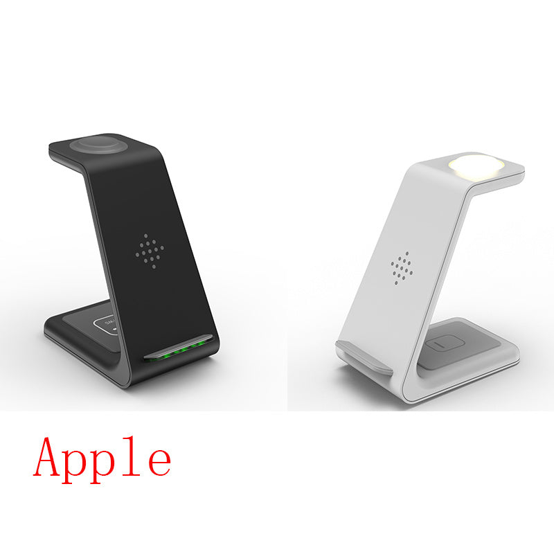 3-in-1 Fast Wireless Charging Station for Apple & Android