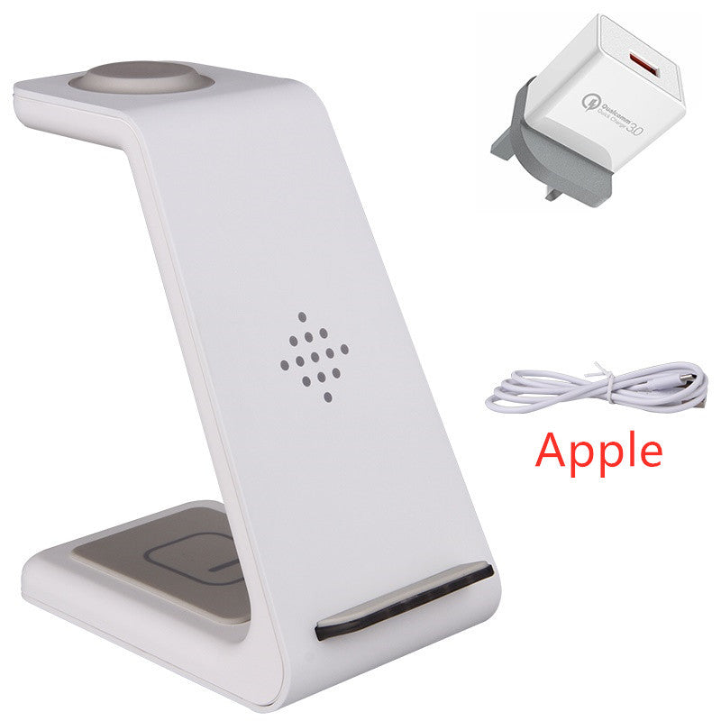 3-in-1 Fast Wireless Charging Station for Apple & Android