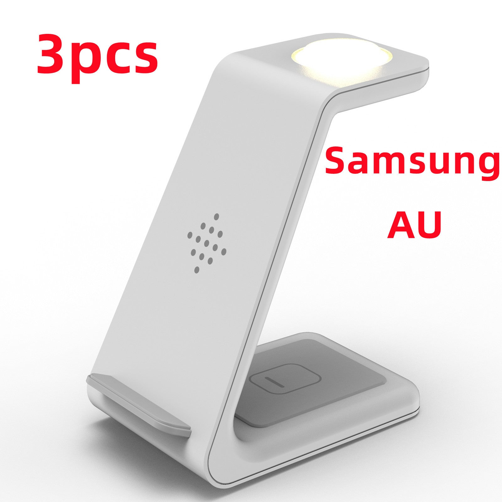 3-in-1 Fast Wireless Charging Station for Apple & Android