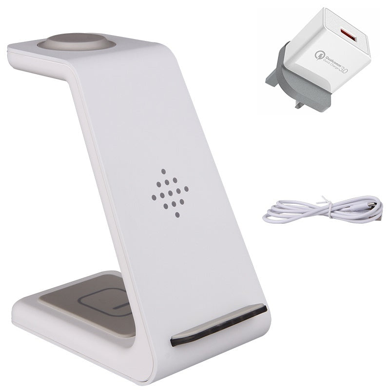 3-in-1 Fast Wireless Charging Station for Apple & Android